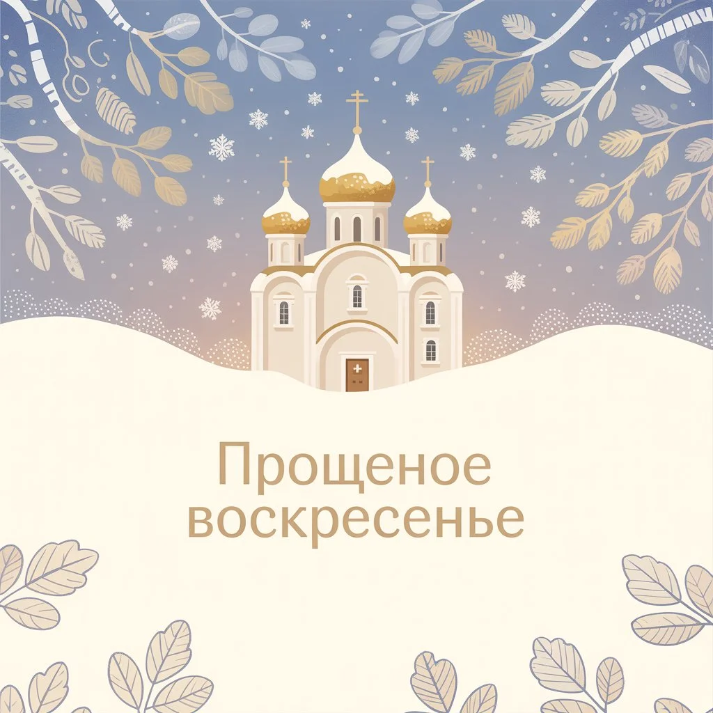 Прощеное воскресенье