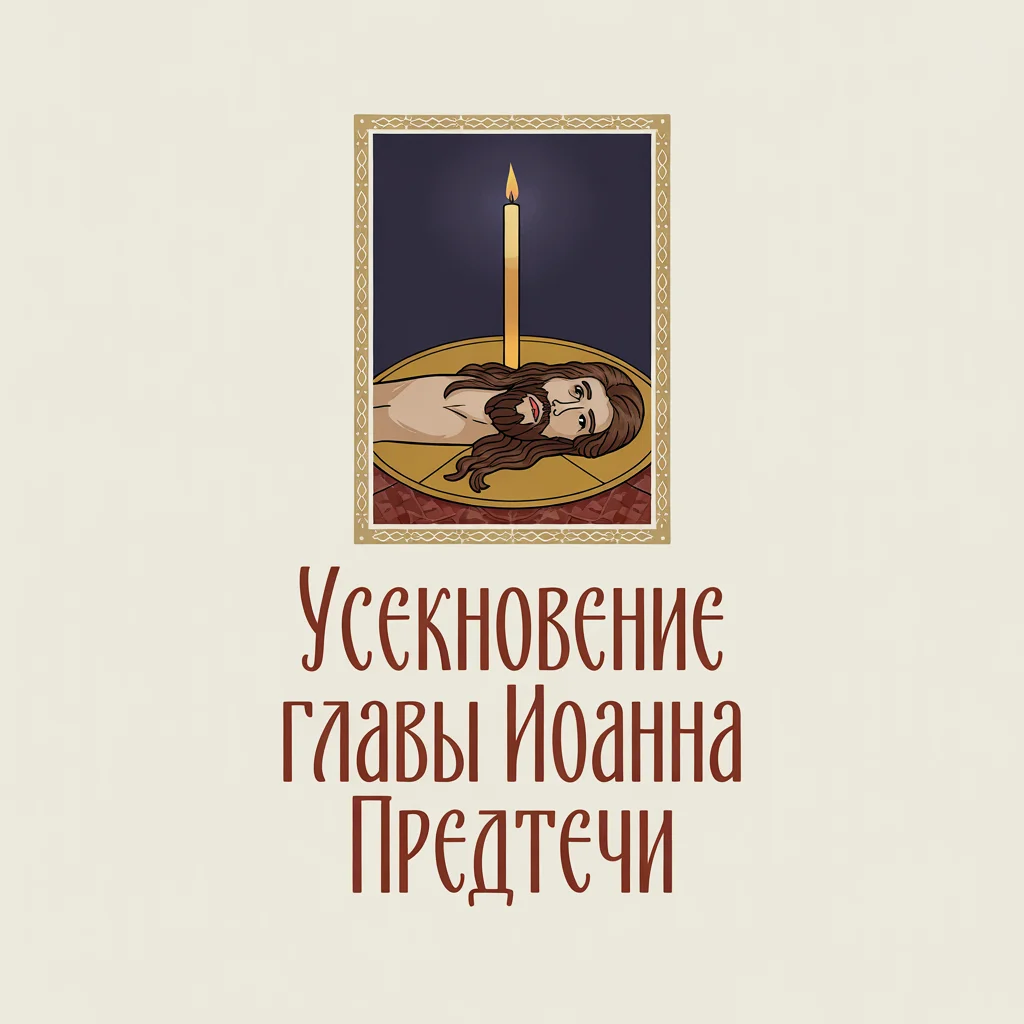 Усекновение главы Иоанна Предтечи
