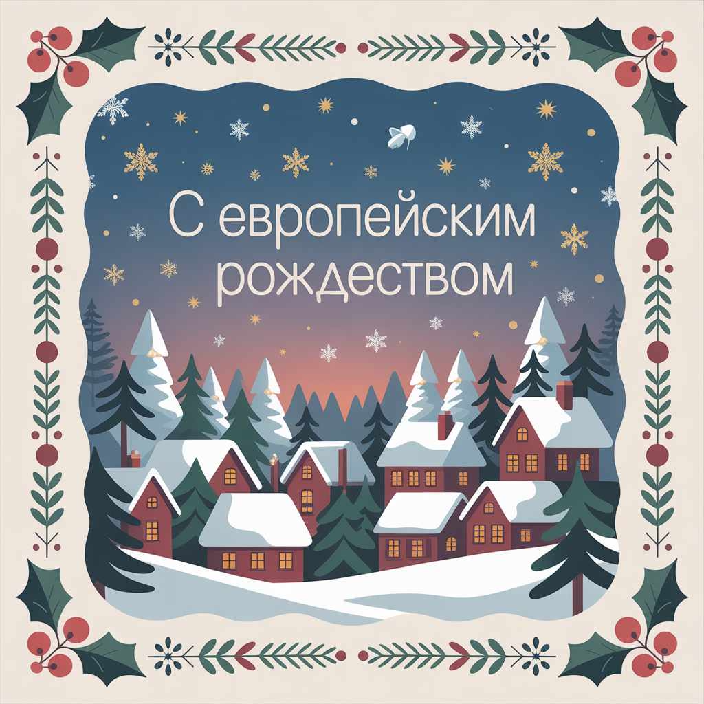 Рождество в Европе